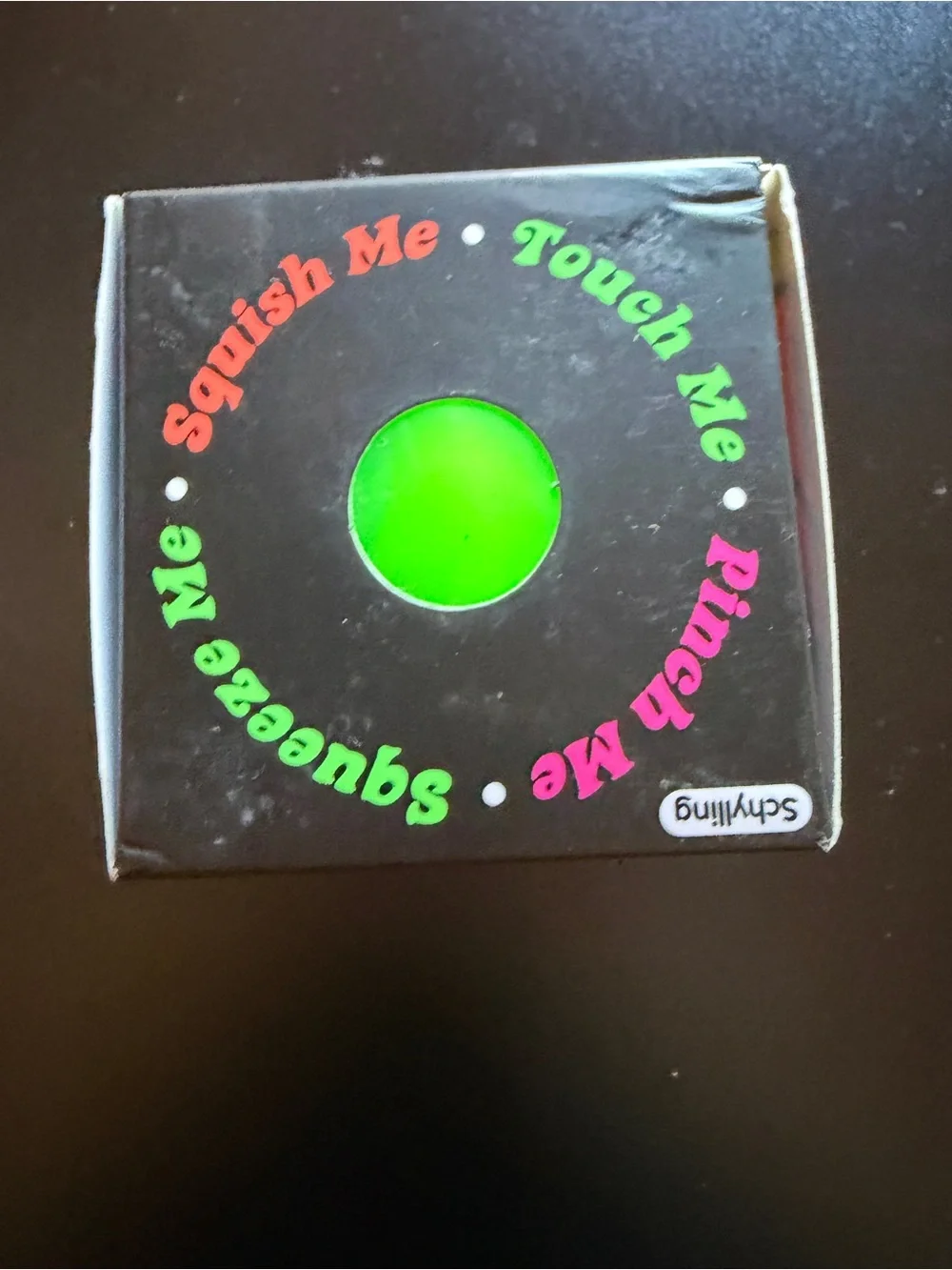 New Nee Doh Schylling Groovy Glob RARE Green Ball Squishy Toy Squeeze 3+